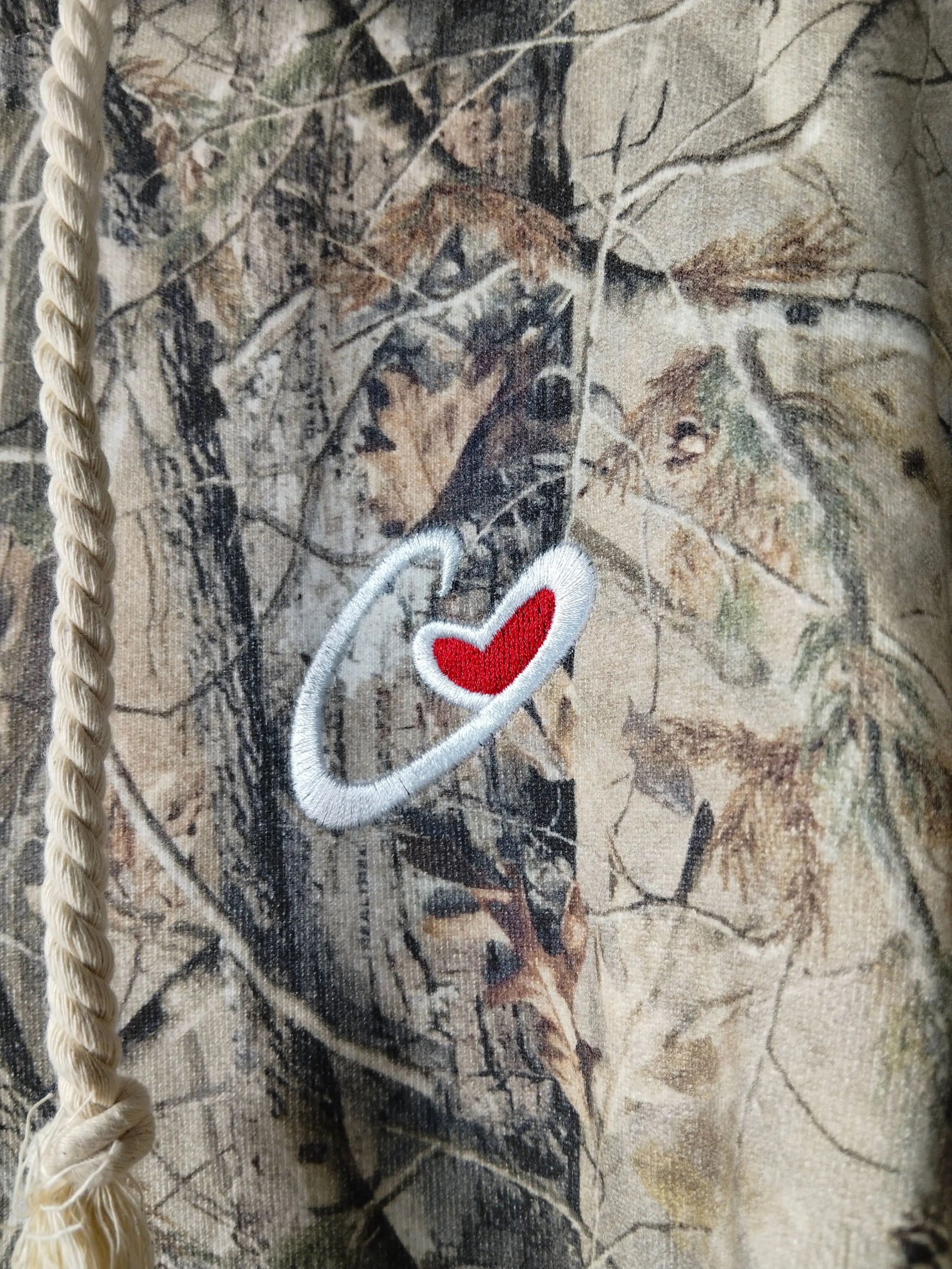 Camouflage Zip-Up Hoodie