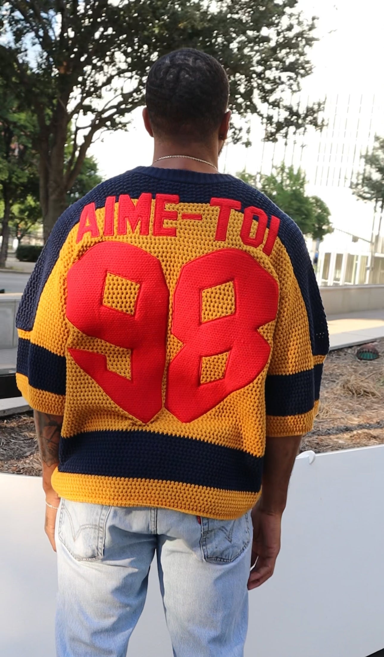 Crochet Hockey Jersey