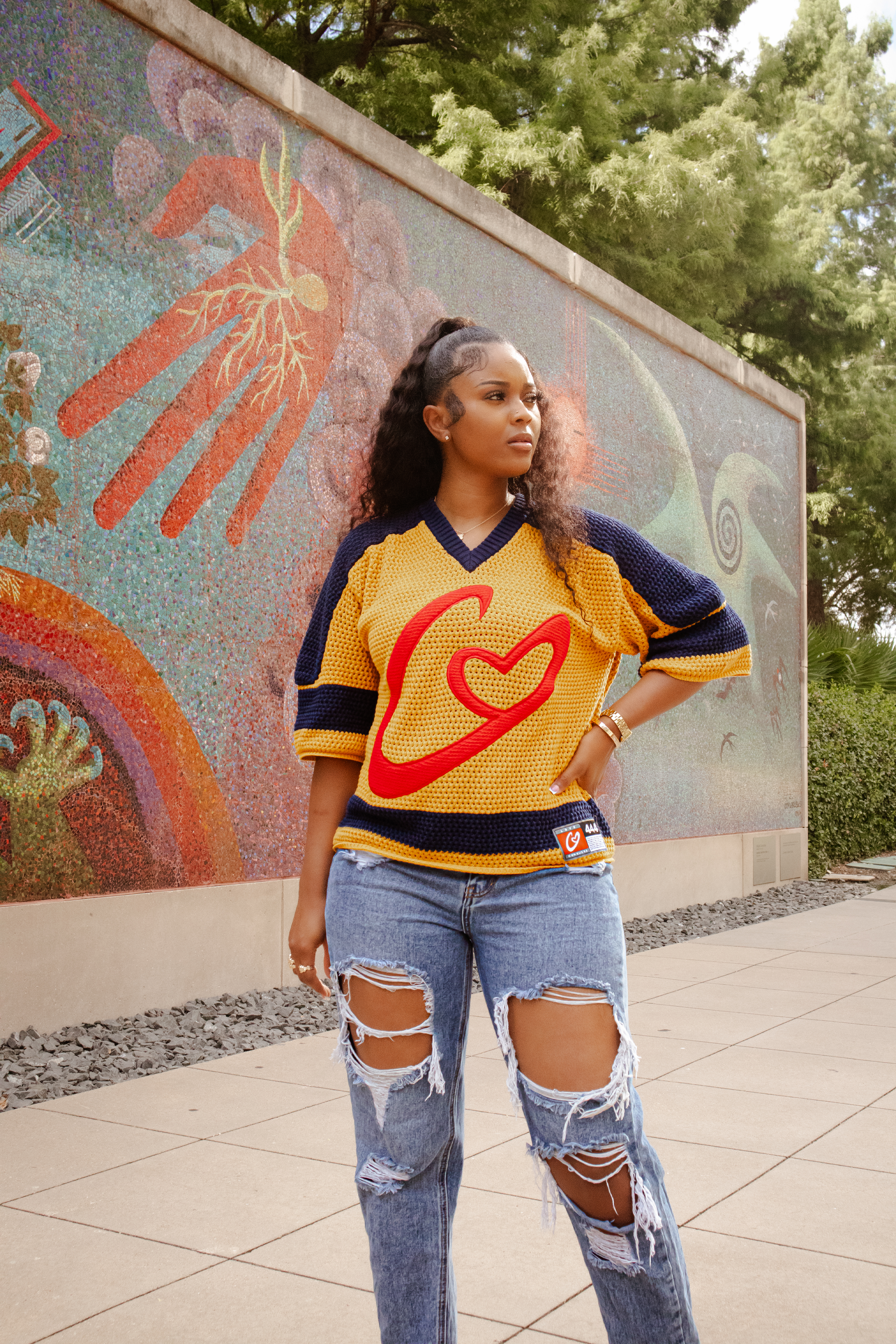Crochet Hockey Jersey