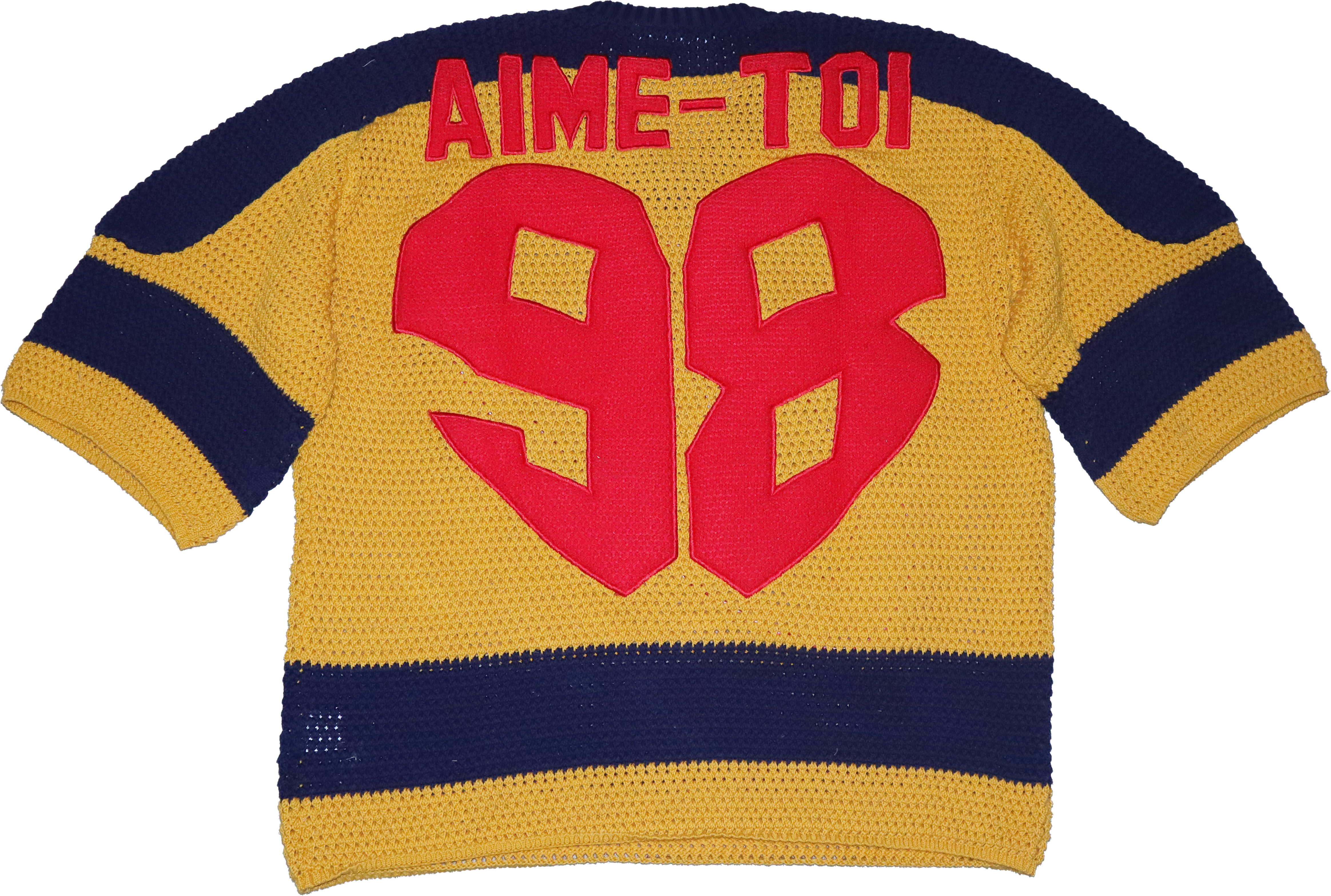 Crochet Hockey Jersey